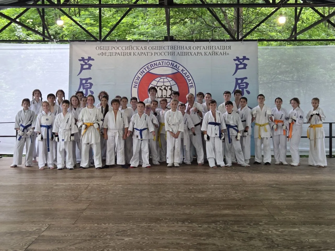 🥋 С 27 июля по 2 августа под г. Воронеж на т/б «Лесная сказка» прошли летние учебно-тр...