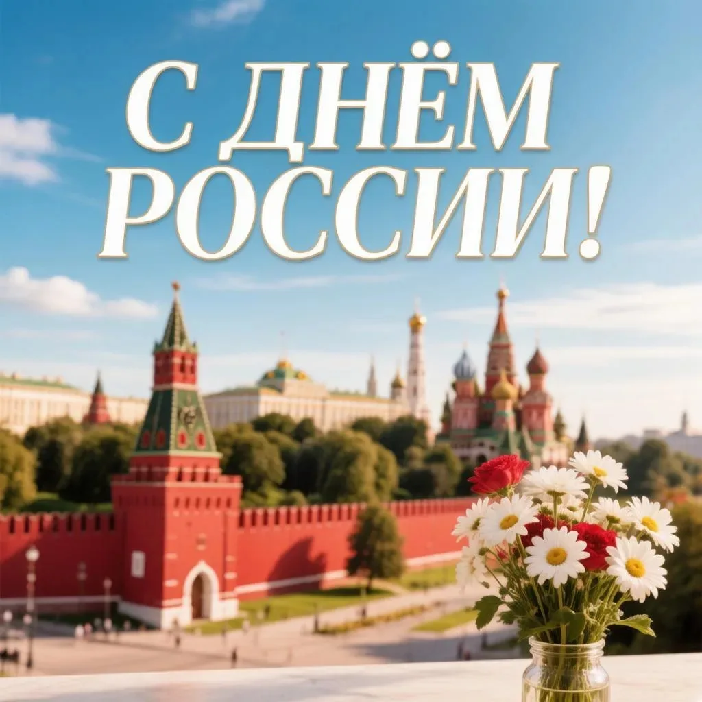 От всей души поздравляем вас с Днем России!
Этот день наполнен особой гордостью за нашу великую Роди