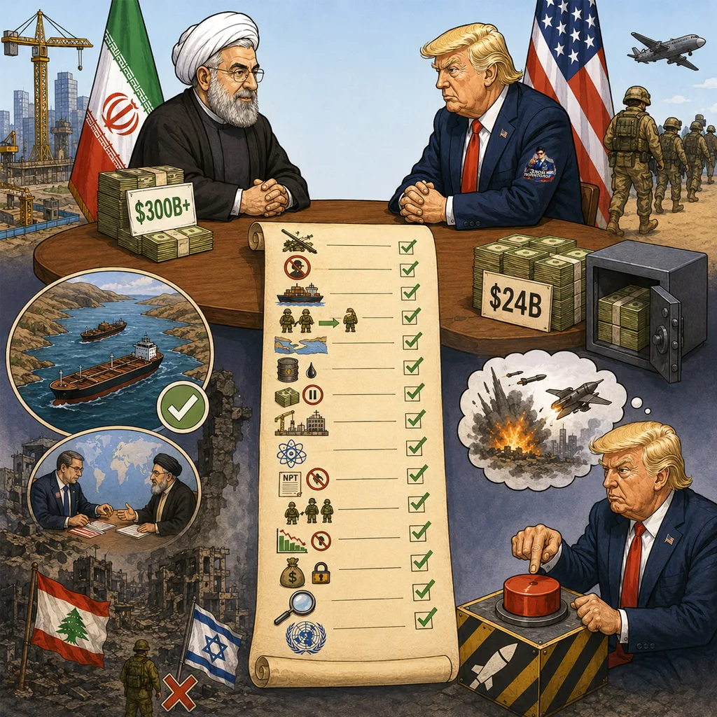 🇮🇷🇺🇸 Пункты мирного соглашения Ирана и США:

▪️Постоянное и немедленное прекращение боевых дейст