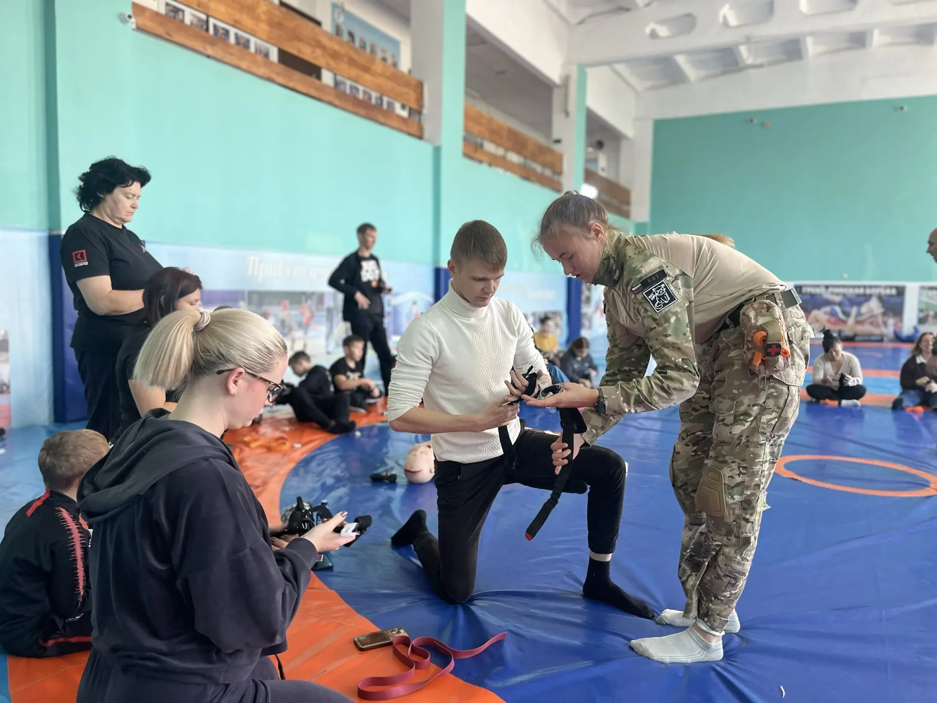 В спортивной школе «Виктория» прошли курсы оказания первой помощи