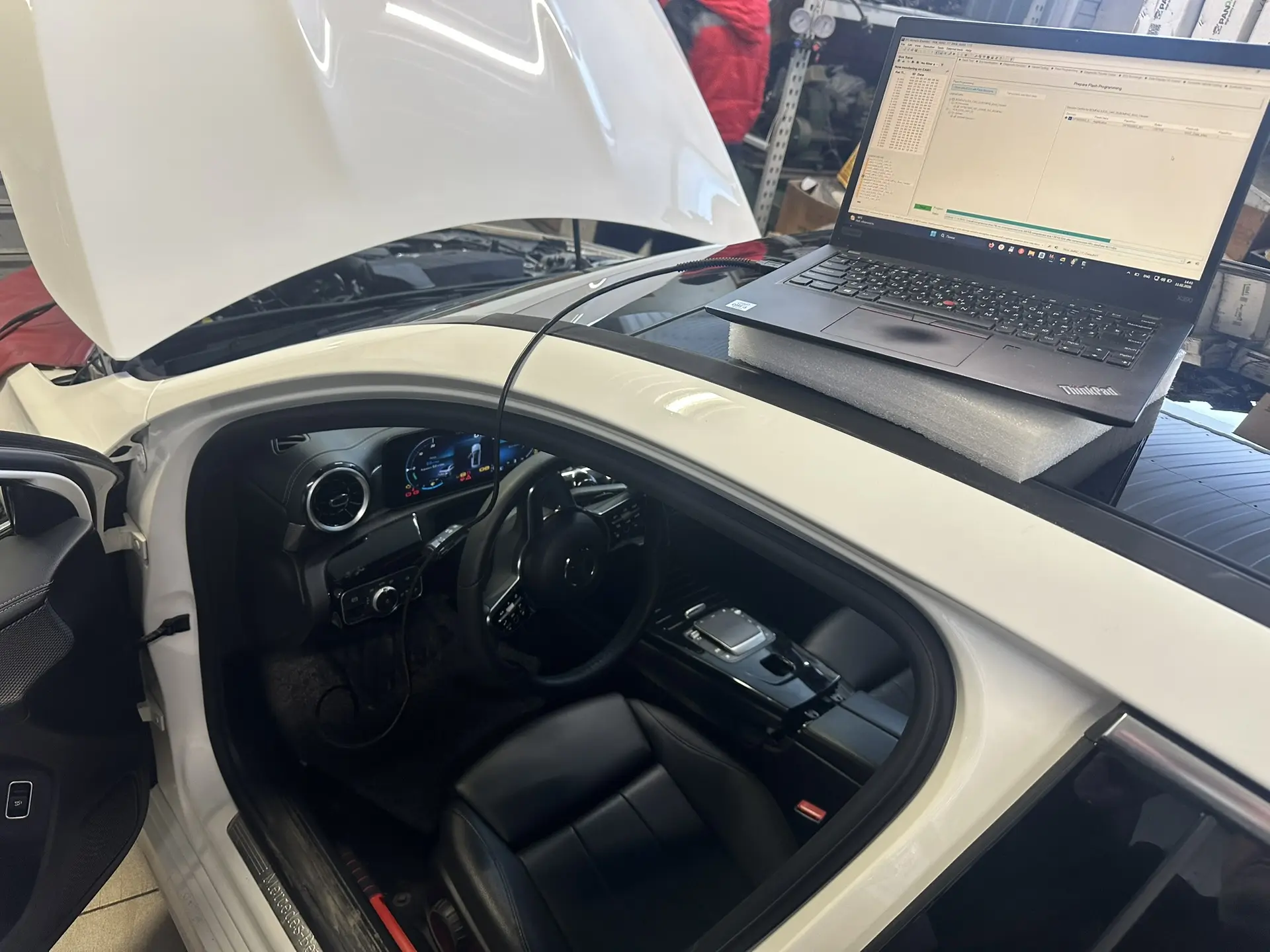 Mercedes A class восстановление блока SAM после неудачного программирования прибором La...