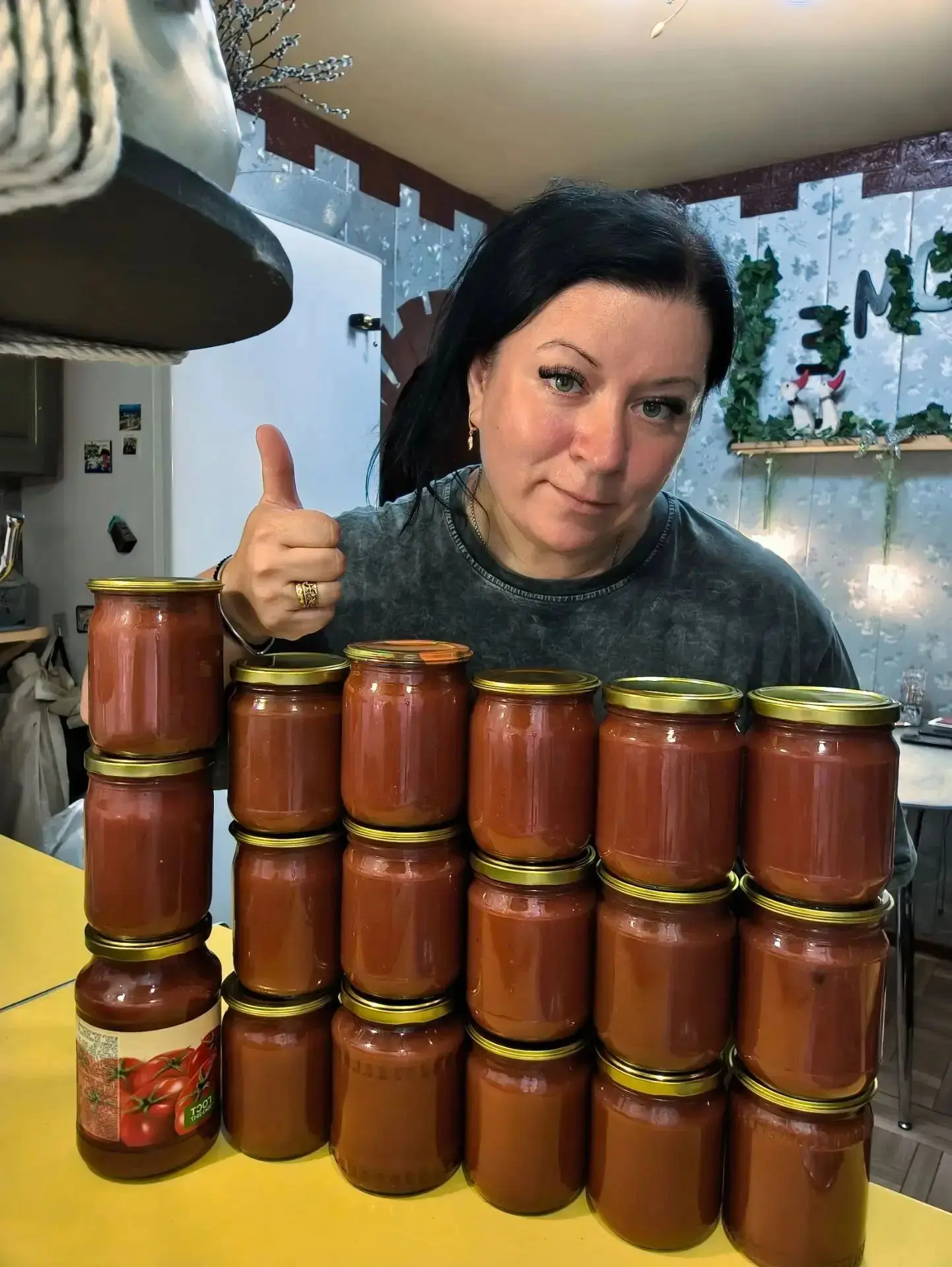 Домашний кетчуп из кабачков😋 
Проверенный вкусный рецепт!
 
Ингредиенты: 
Кабачок (очищенный) – 1,5