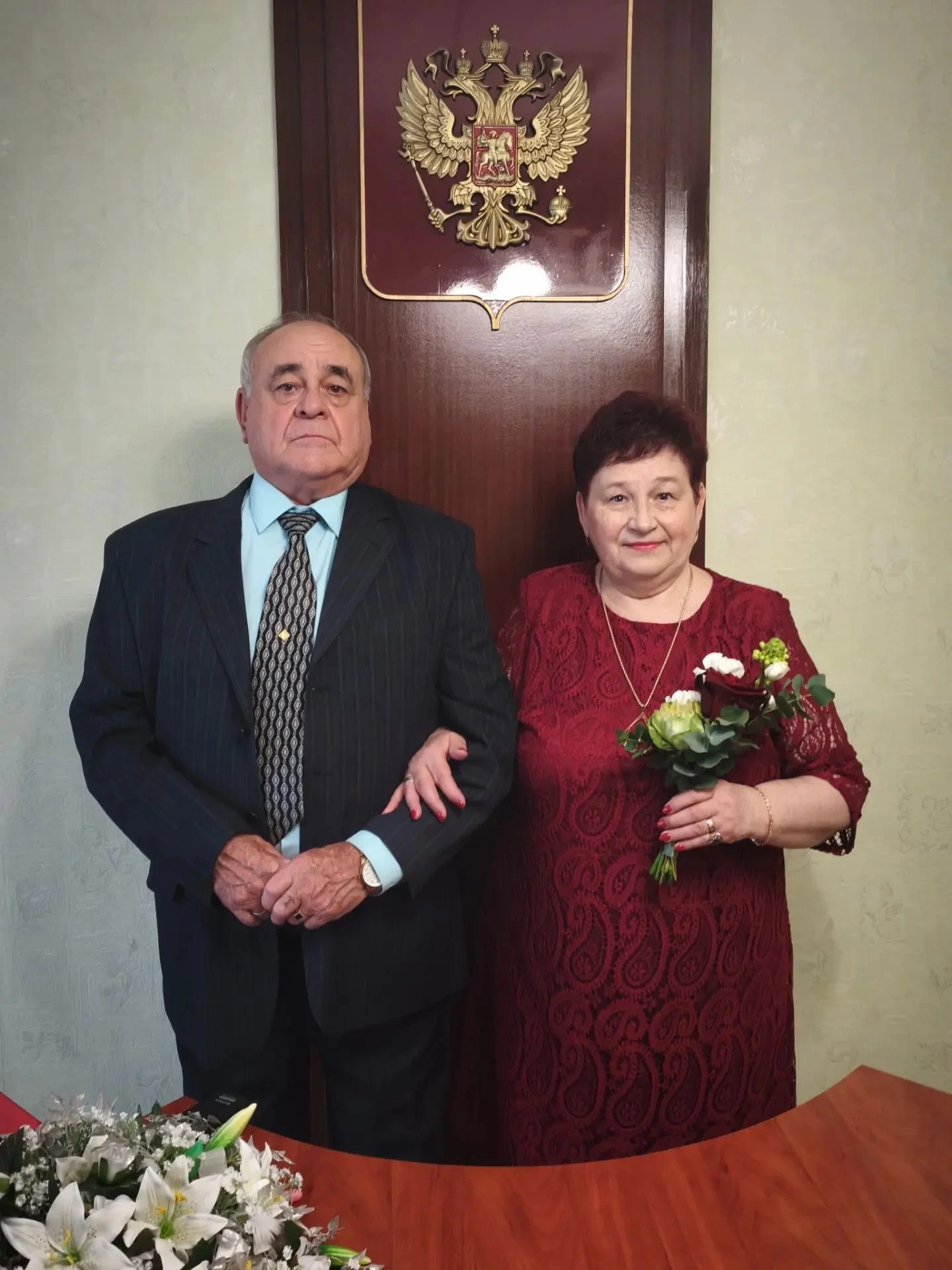 «Золотой» свадебный юбилей супругов Кравченко из Костомукши