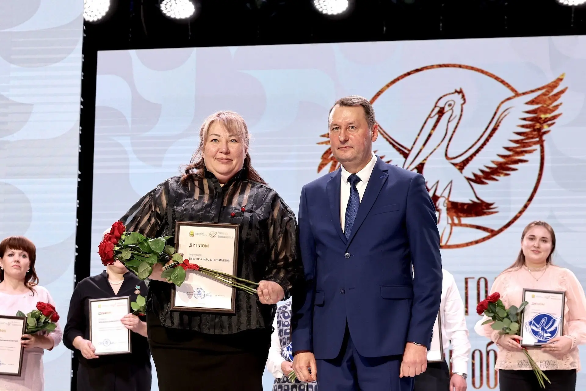 Гордимся нашими педагогами! 👏 Наталья Витальевна Бирюкова, учитель из Лунинского район...