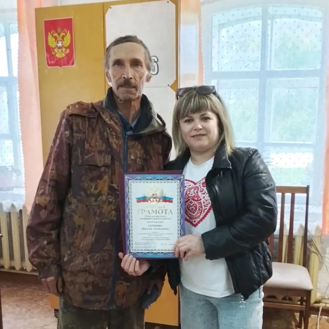 Почётная грамота Думы округа вручена трактористу из Вонданки