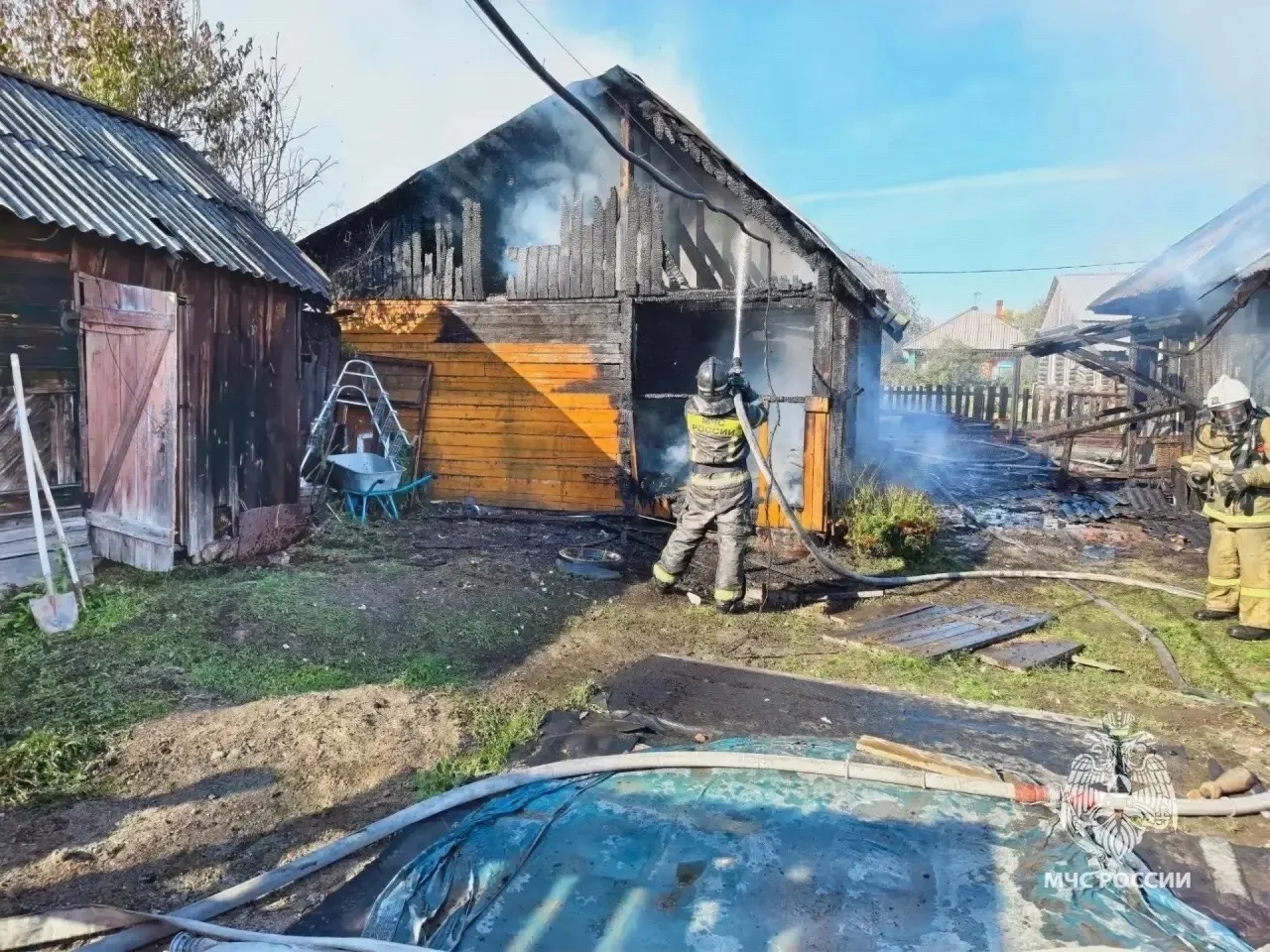 🚒 За прошедшие сутки в Томской области произошло 7 пожаров