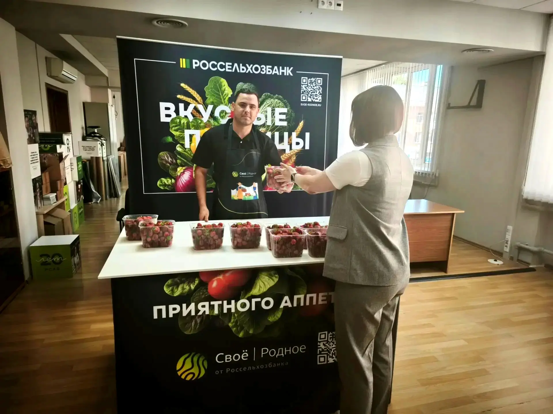Фермер из Яковлевского муниципального округа принял участие в проекте «Вкусная пятница» от Россельхо