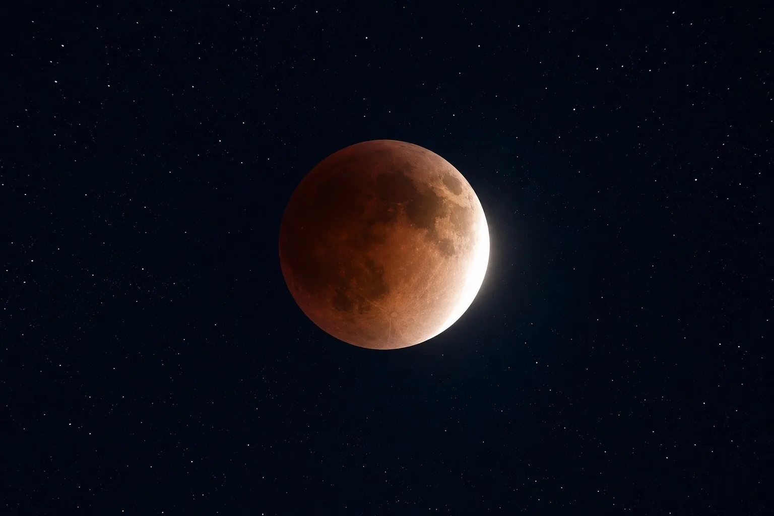 🌑 Масштабное лунное затмение 28 августа: где его увидят в России