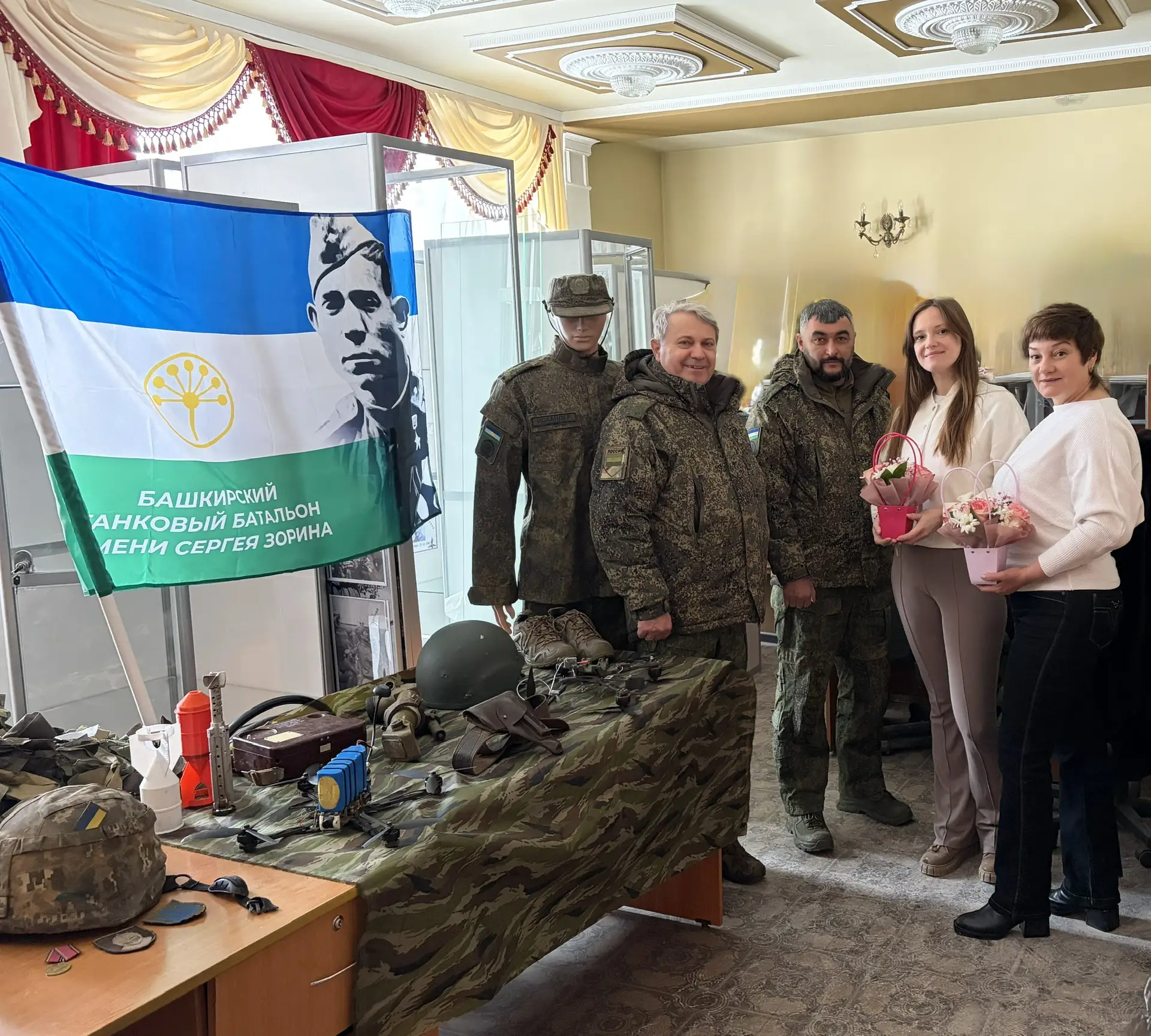 Сегодня, 6 марта 2026 года, нашу школу посетили уважаемые гости — военнослужащие танкового батальона
