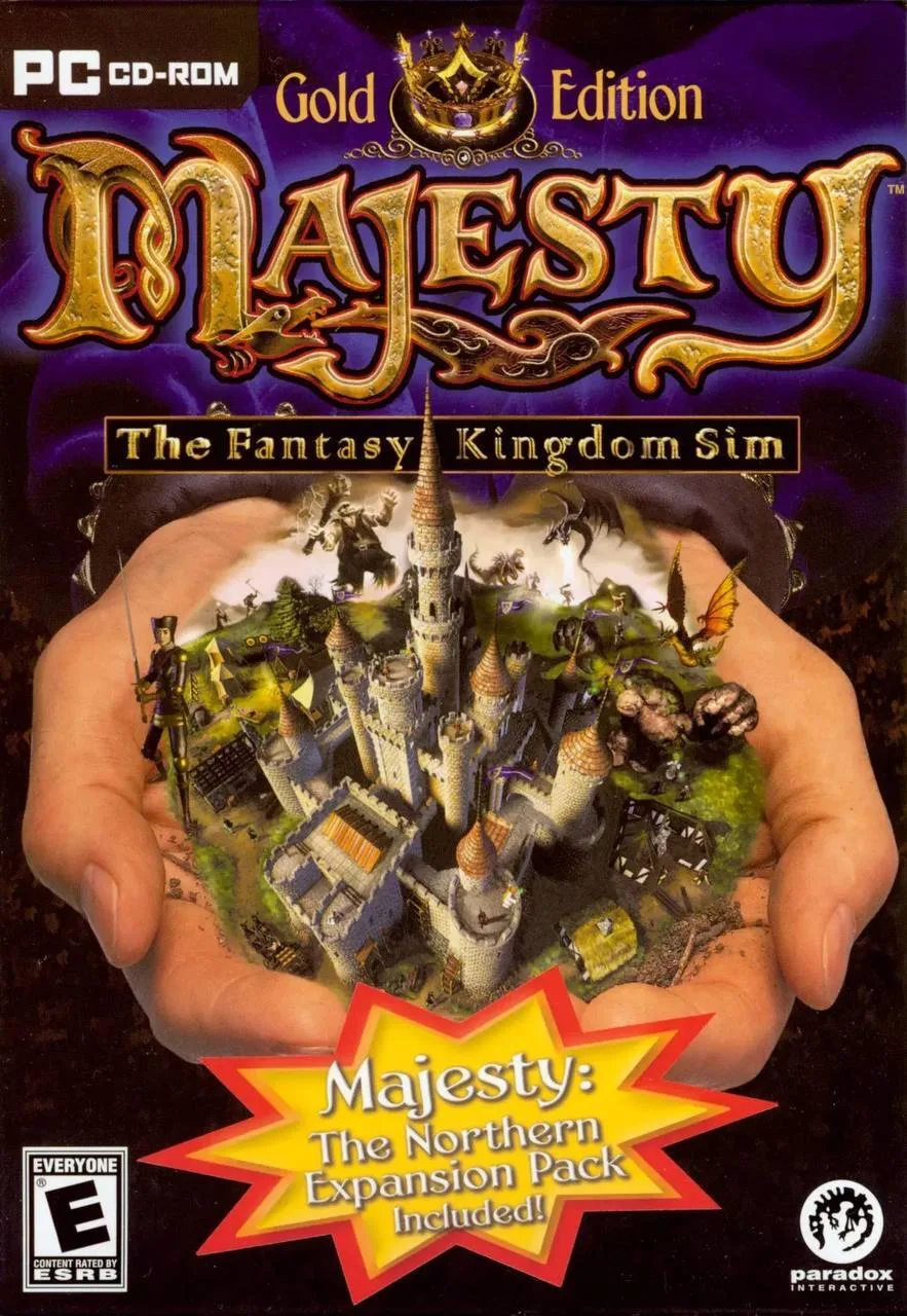 Majesty: The Fantasy Kingdom Sim - Gold Edition
Дата выхода:  март 2000 г.

Замечательнейшая игра с 