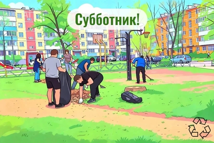 Приглашаем вас принять участие в субботниках🌱