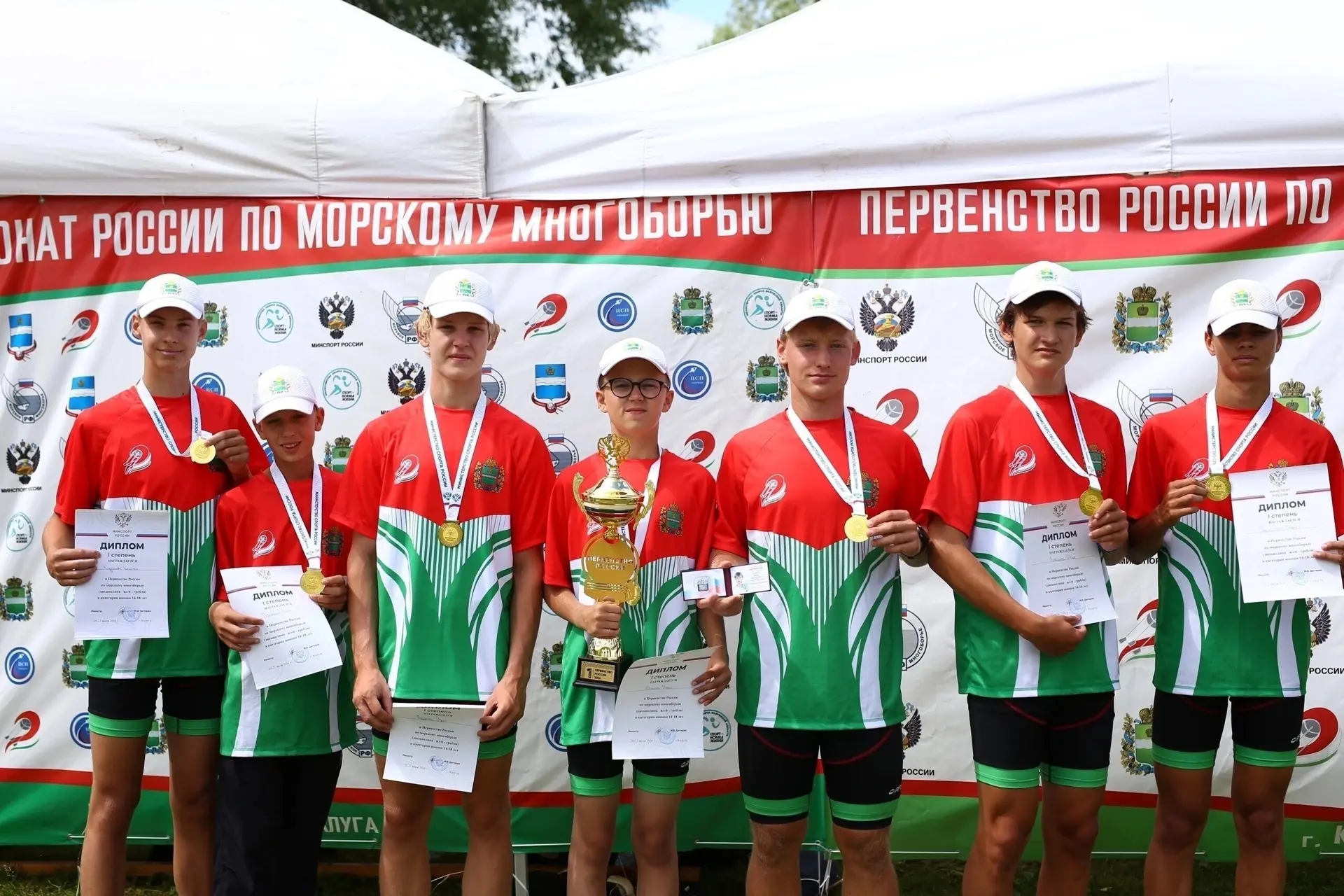 🇷🇺 ⛵ Учащиеся МБОУ «СОШ N6 им. А.С. Пушкина» г. Калуги Борис Тетюев и Илья Лобанов вы...