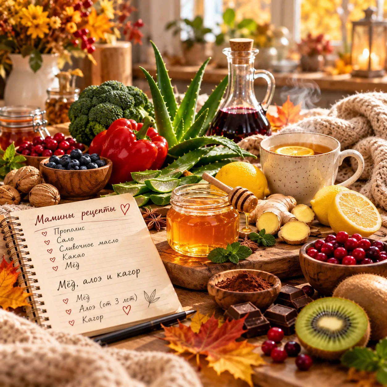 🍂🍋 ОСЕНЬ И ИММУНИТЕТ: ЧТО СТОИТ СДЕЛАТЬ УЖЕ СЕЙЧАС, А НЕ КОГДА ЗАБОЛЕЕШЬ