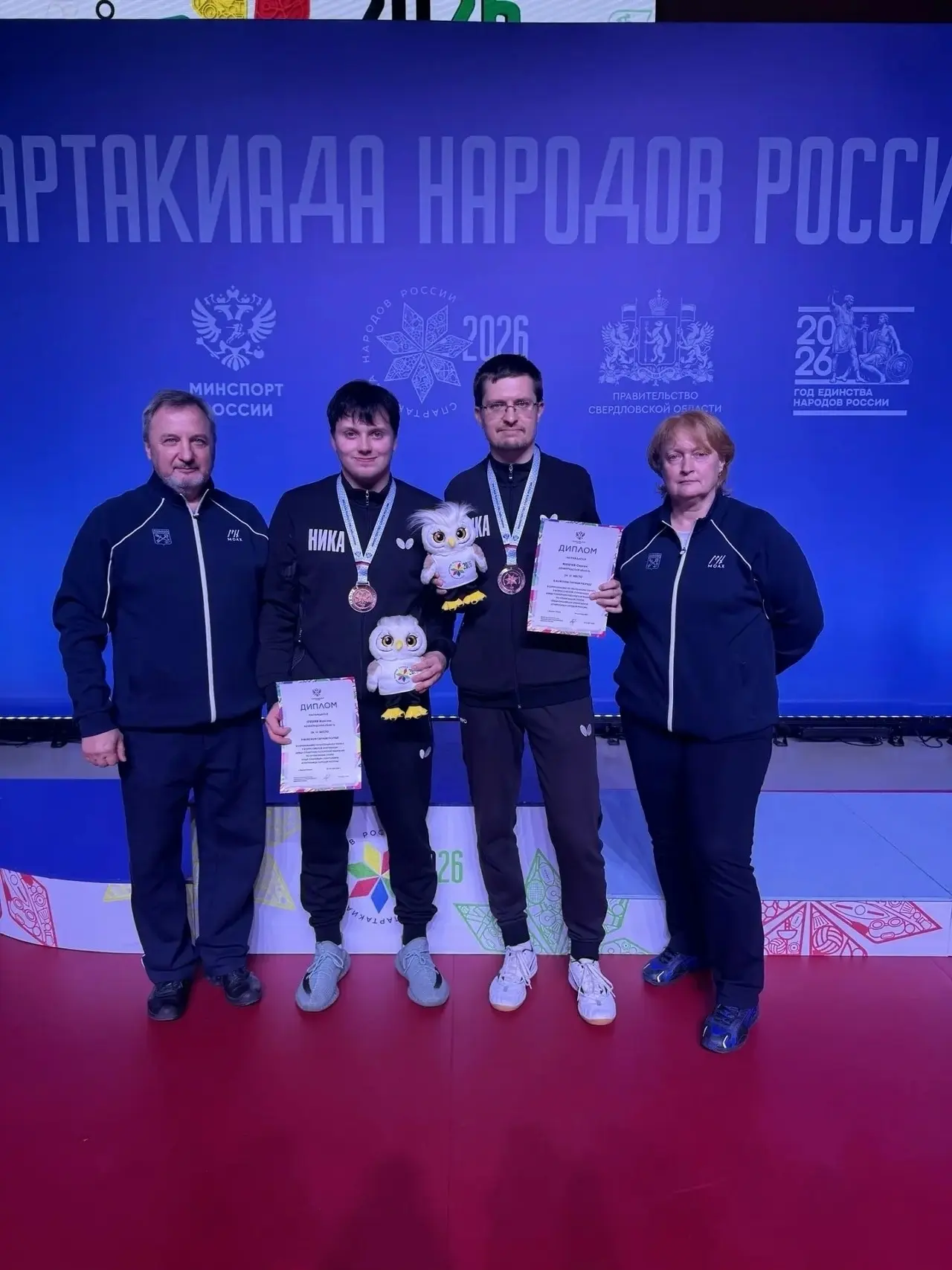 🥉 Теннисисты из Ленобласти взяли две бронзы на Всероссийской Спартакиаде