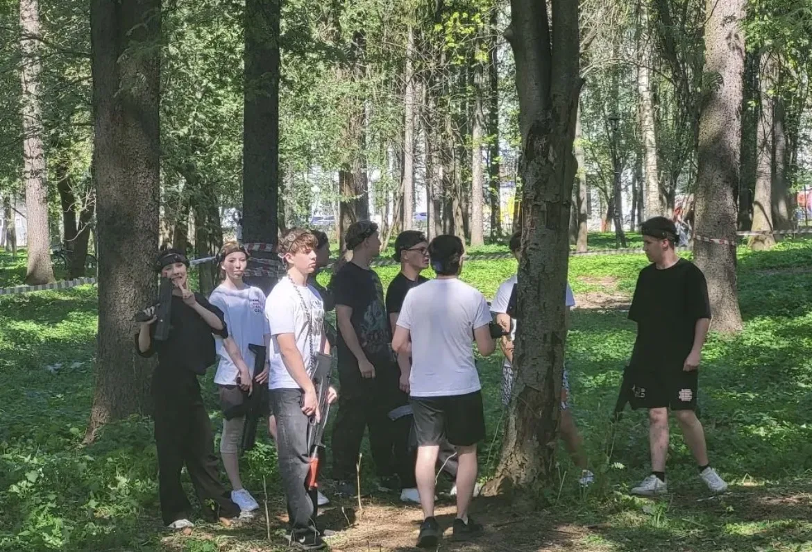 🇷🇺Старшая группа - "Зарница 2.0"  ✨Старшая группа гимназии успешно завершила  муниципальный этап вое