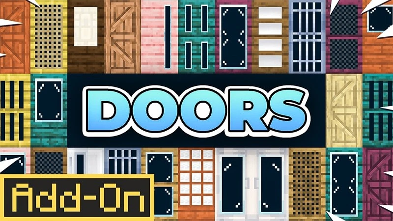 Аддон Doors (ОБНОВА)

Добавьте в свой мир более 150 уникальных дверей! Сочетайте их с другими дополн