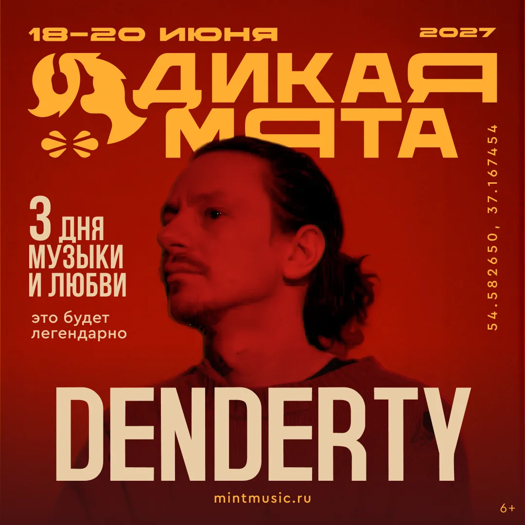 DenDerty на фестивале «Дикая Мята-2027»!