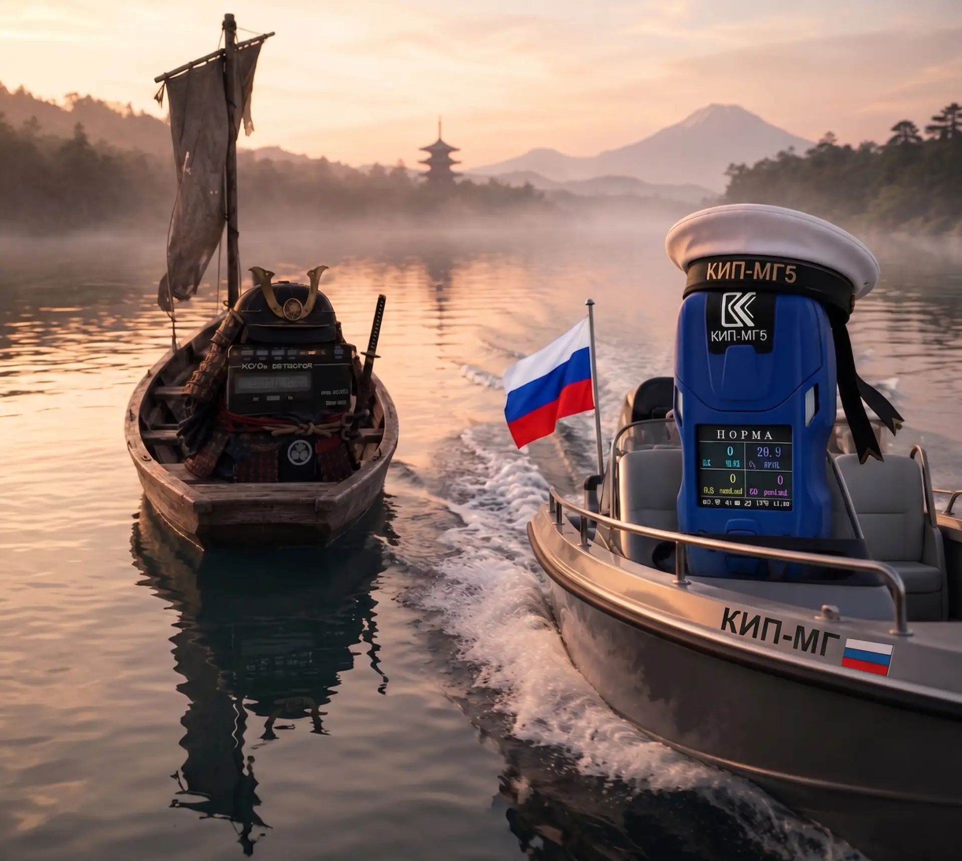 🚢 КИП-МГ5: Замена японским судовым газоанализаторам RX-415 и RX-515