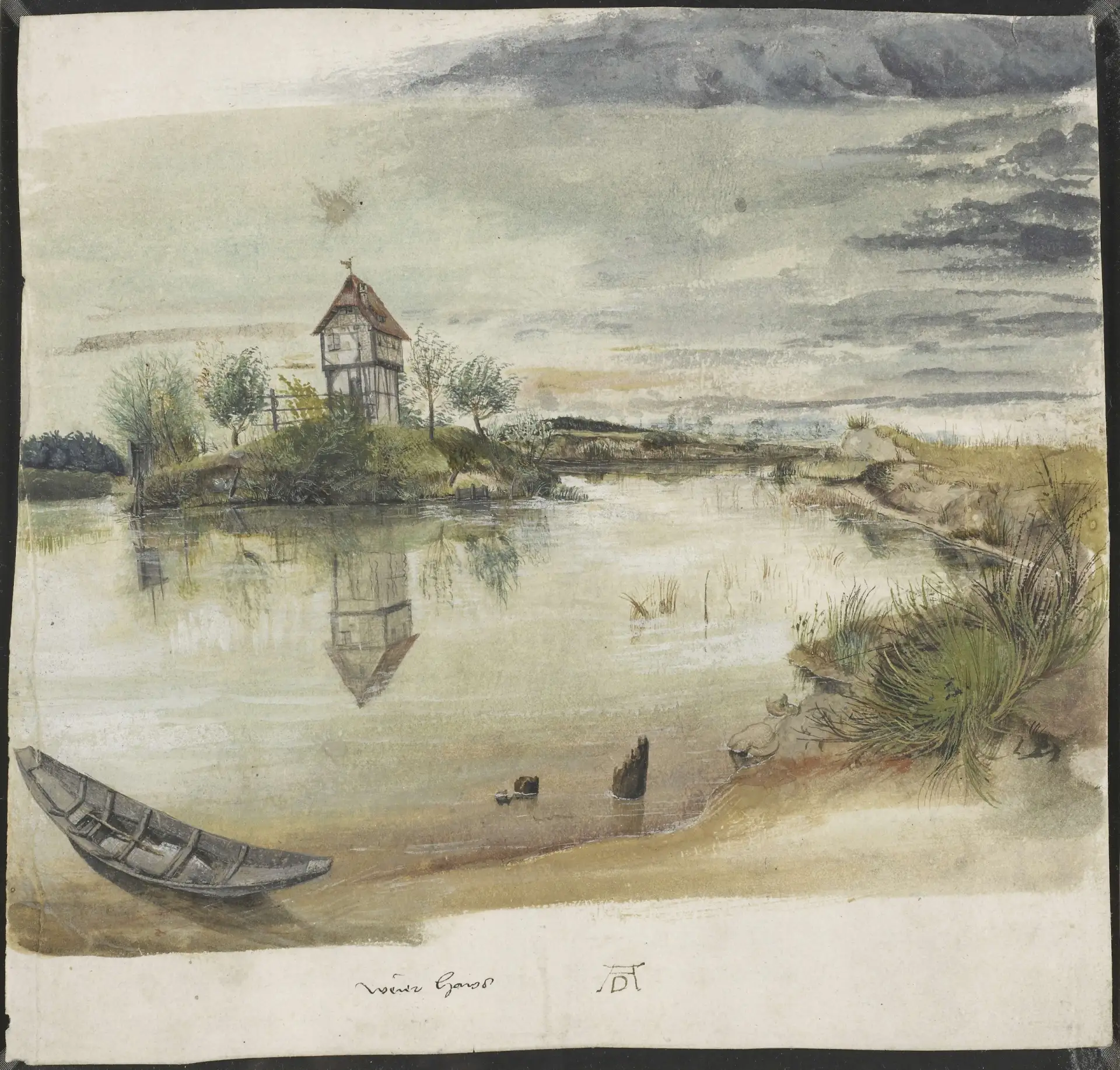 "Дом у пруда", 1496 г.