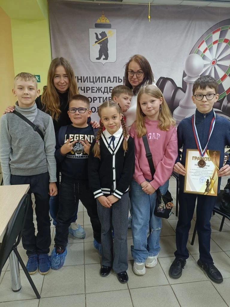 🏆 Наши шахматисты — в числе призёров «Кубка губернатора Ярославской области»! 🏆 
 
На прошлой неде