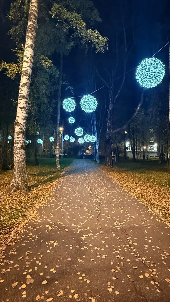 Осенний вечер в Сыктывкаре