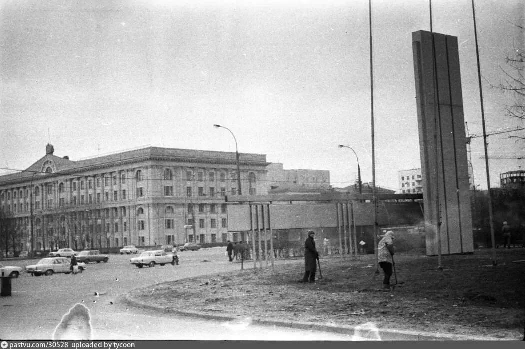 Ленинградский проспект, метро "Аэропорт" 1983