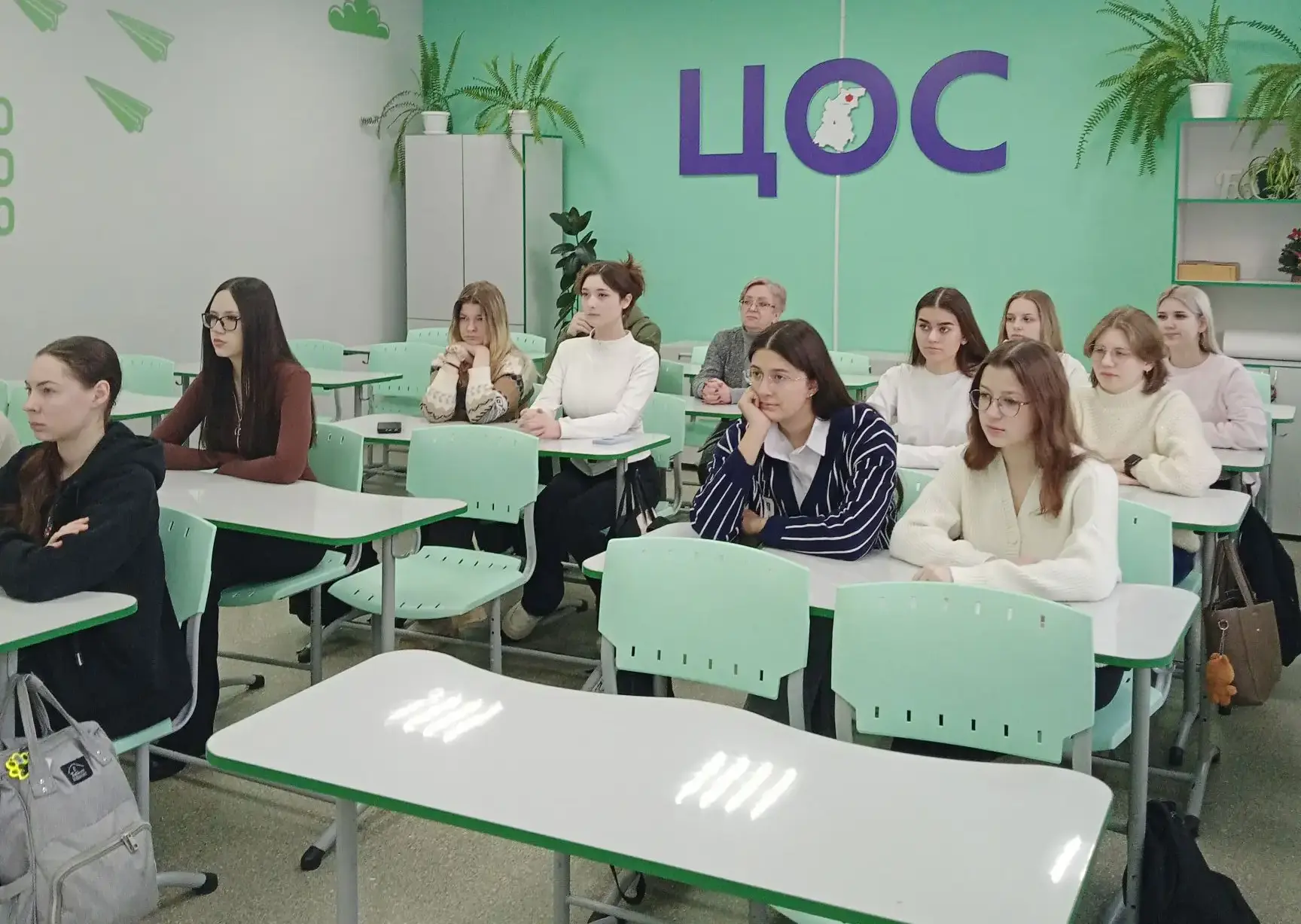 19 февраля в рамках профориентационной работы с учащимися классов психолого – педагогического профил