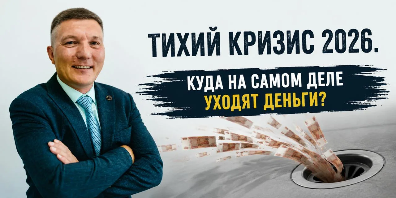 Тихий кризис 2026. Куда на самом деле уходят деньги?