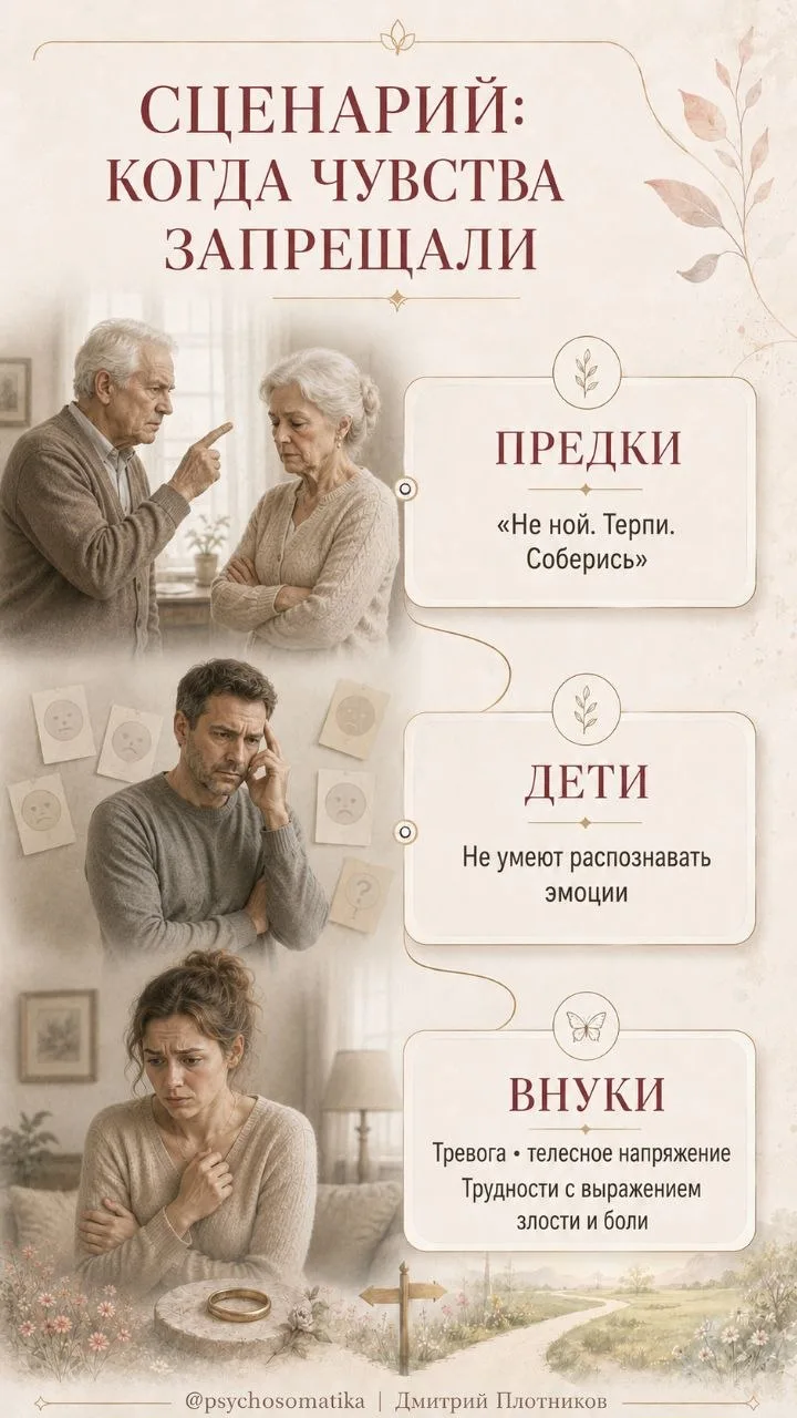 Семейный сценарий.