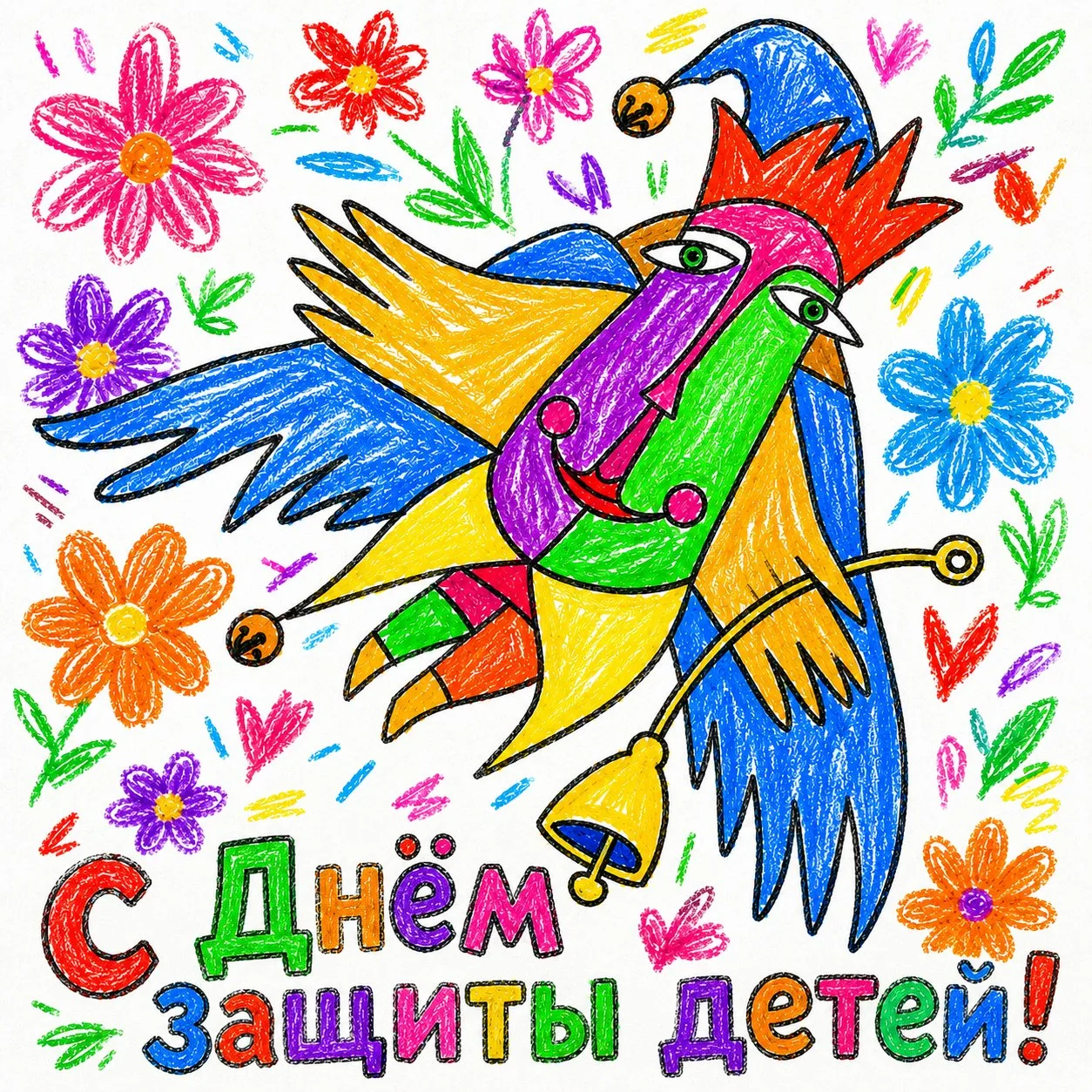 🎉«Кукольный дом» поздравляет всех с Днём защиты детей!