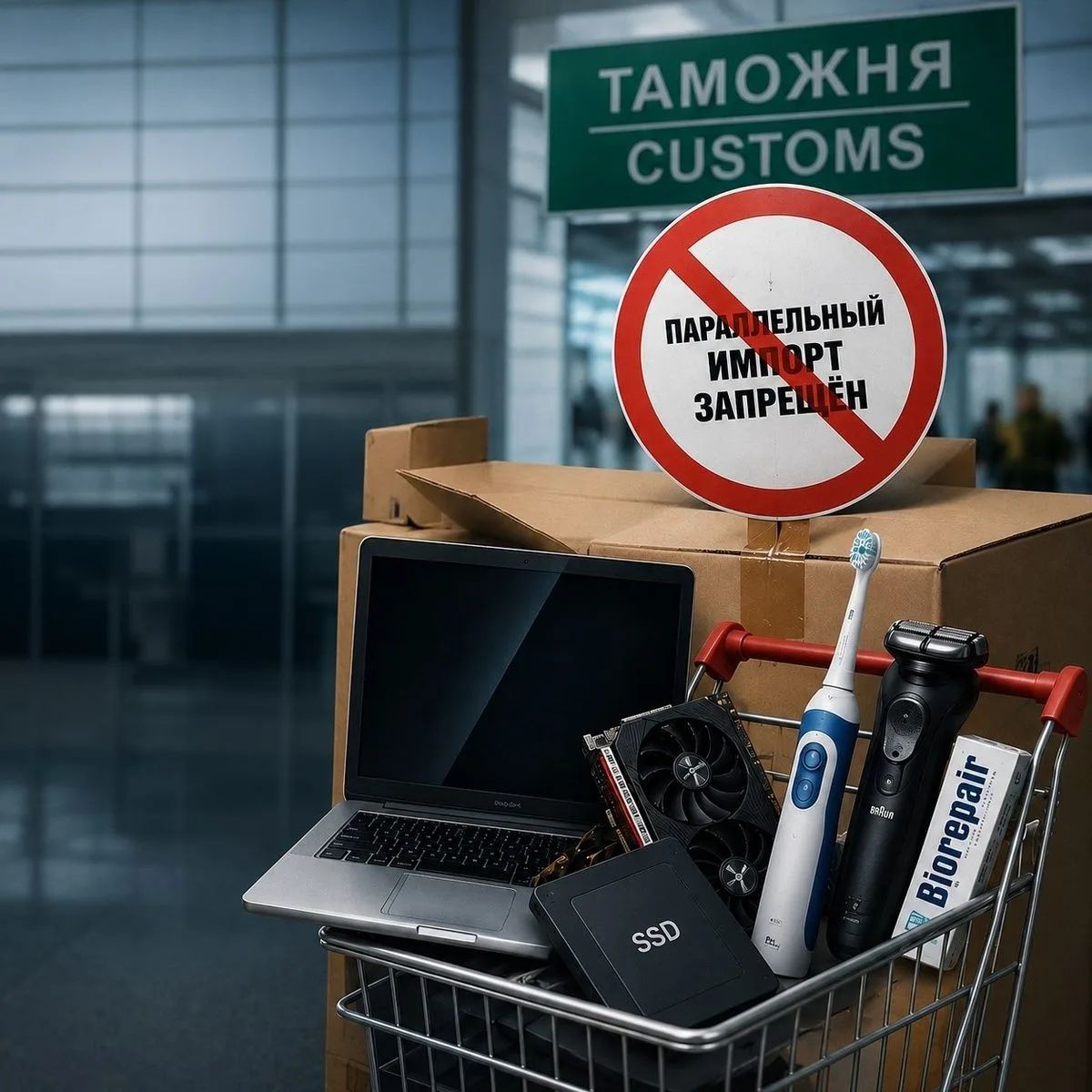 ⚡️⚡️⚡️В России сократили список товаров для параллельного импорта.