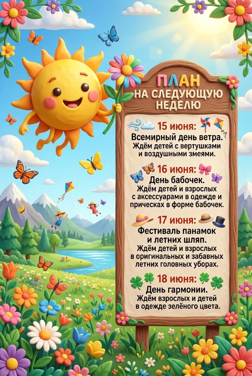 🎉Дорогие родители и сотрудники детского сада! Приглашаем всех присоединиться к насыщенной и весёлой