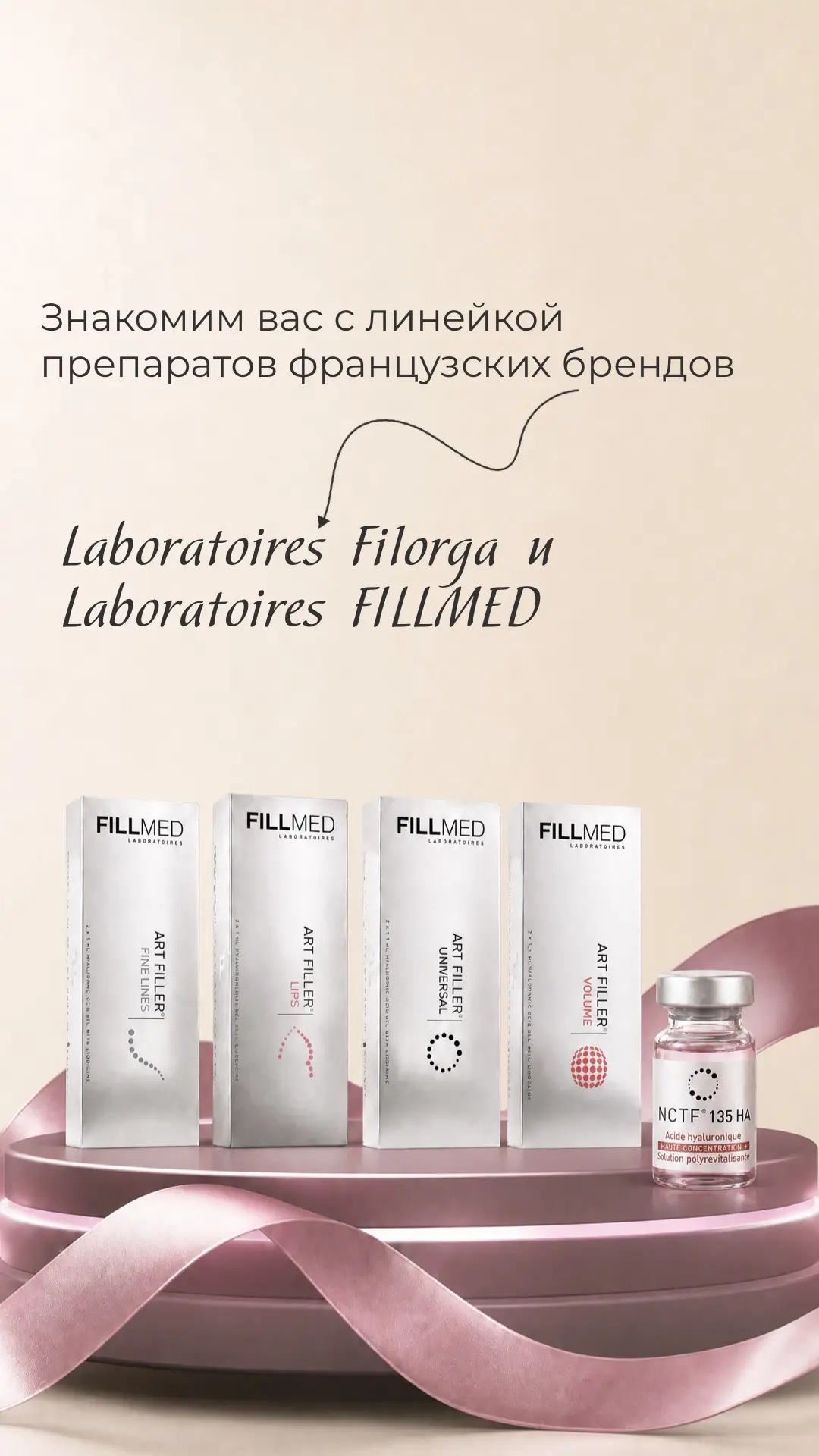 Знакомим вас с линейкой препаратов французских брендов Laboratoires Filorga и Laboratoi...
