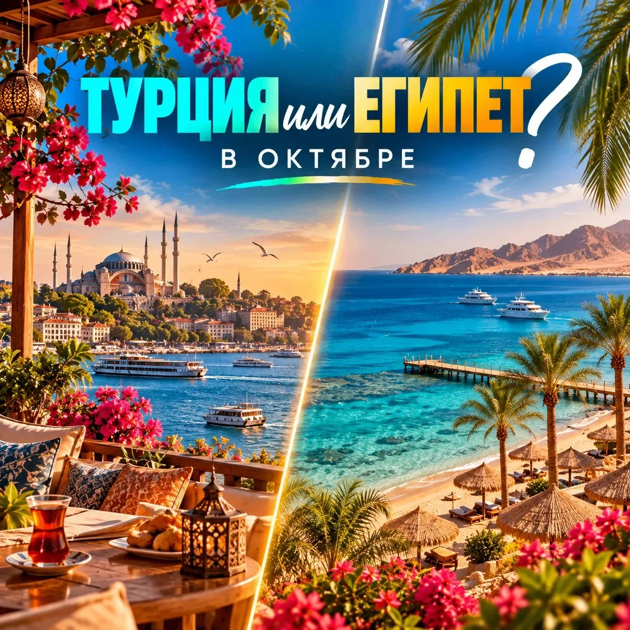 Турция или Египет в октябре?