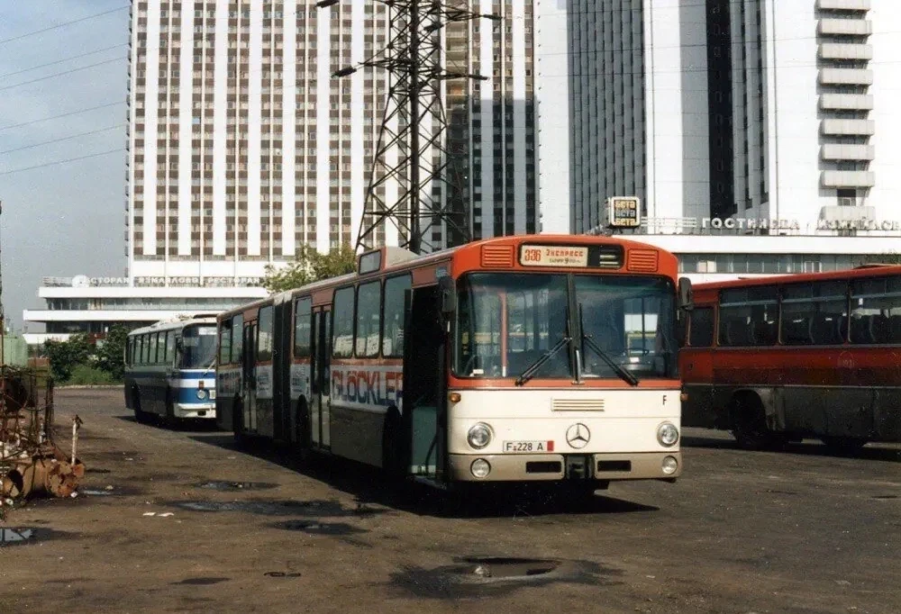 🚌 Автостанция «Измайловский парк» в 1994 году