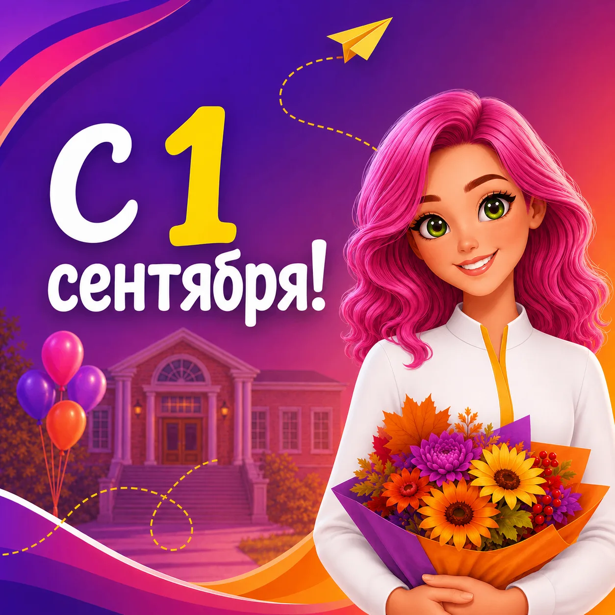 💜 С 1 сентября, мои дорогие коллеги!