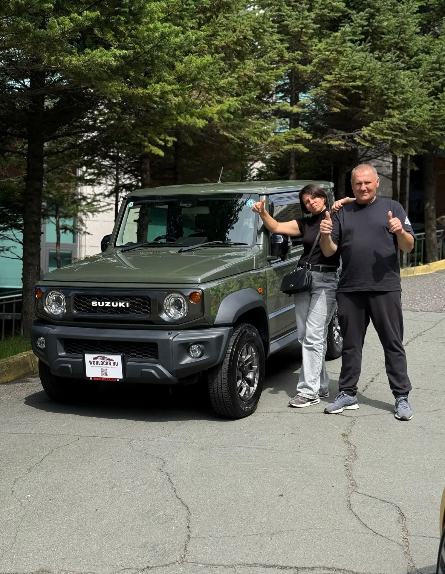 Выдали Suzuki Jimny Sierra нашим постоянным заказчикам 🚘👍🏼