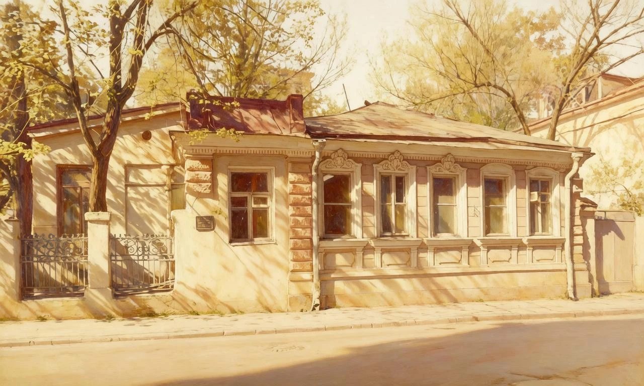 Сивцев Вражек пер., 34, стр. 1. Городская усадьба Ивановой Е.А, 1833 г.