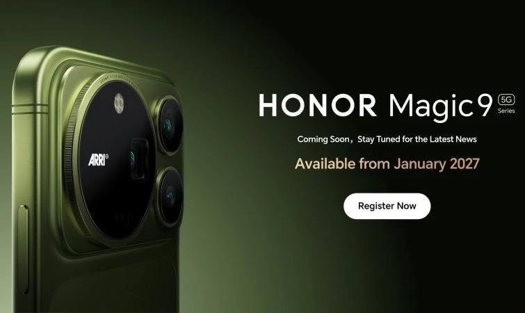 HONOR Magic 9 Series выйдет на глобальный рынок в январе следующего года!
