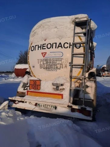 Полуприцеп-цистерна 964845 ГРЗ ВА452789, VIN: X8A964845F0000135, 2015 г.в.