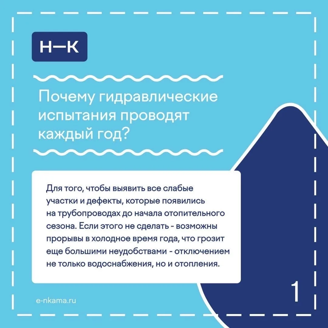 Гидравлические испытания в городе ✔️