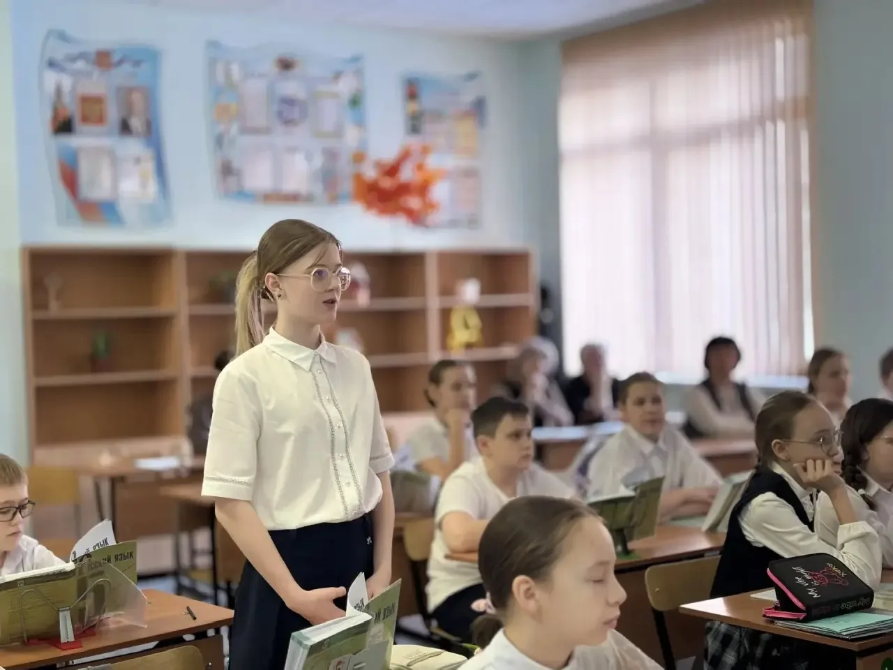 Добрый день, друзья!   Сегодня наша школа вновь распахнула двери для гостей. В рамках муниципального