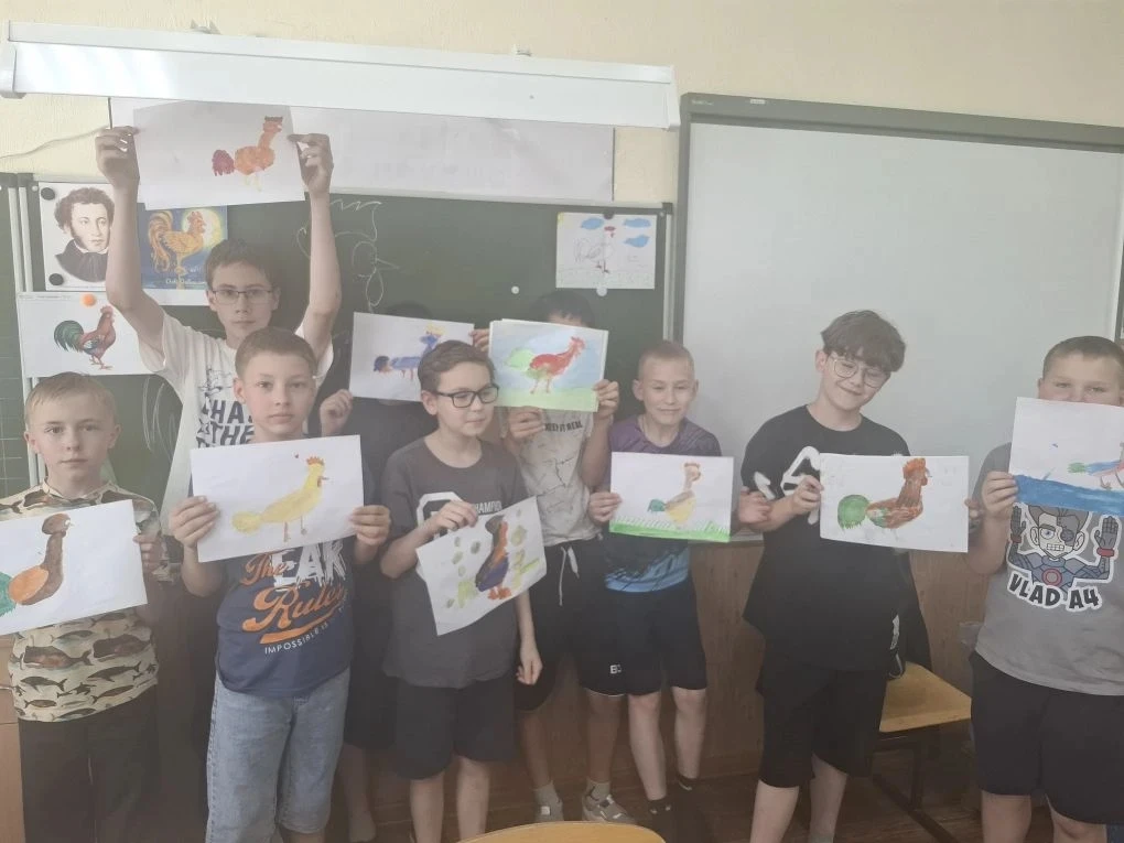 ✨ Пушкинский день в нашем лагере: ожившая сказка.

9 июня, во вторник, в нашем любимом школьном лаге