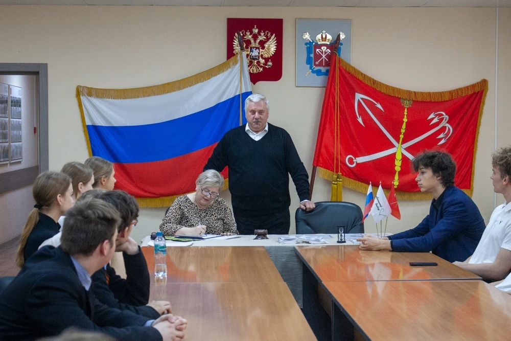 Сегодня в муниципалитете прошли образовательные мероприятия для учащихся школ №134, №14...