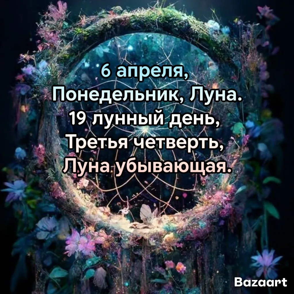 ⏰ После 00:06 Мск 6 апреля до 01:22 Мск 7 апреля.