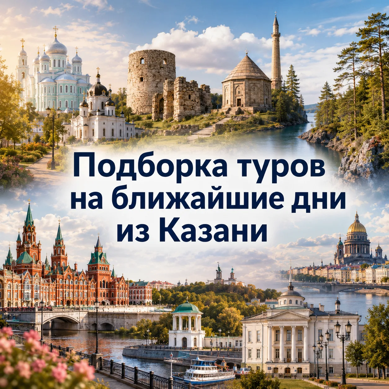 🔥 Подборка туров на эти выходные из Казани -  где еще есть свободные места

🙏 Дивеево и Арзамас — 