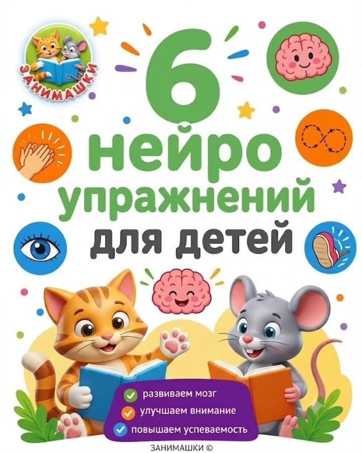 Нейроупражнения для детей🧠

Начальная школа