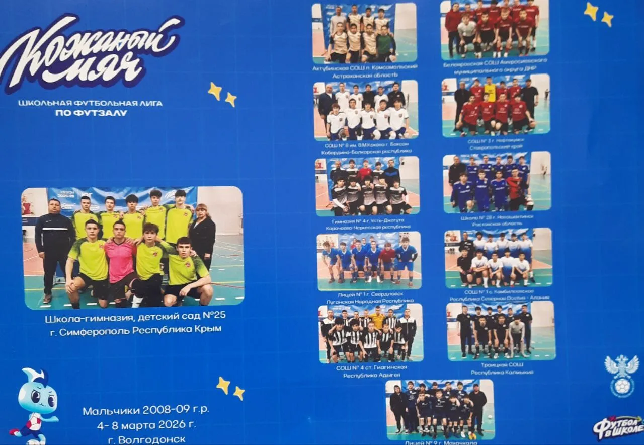 Наши футболисты в Волгодонске⚽️  🇷🇺 С 4 по 8 марта в городе Волгодонск проходил межрегиональный этап