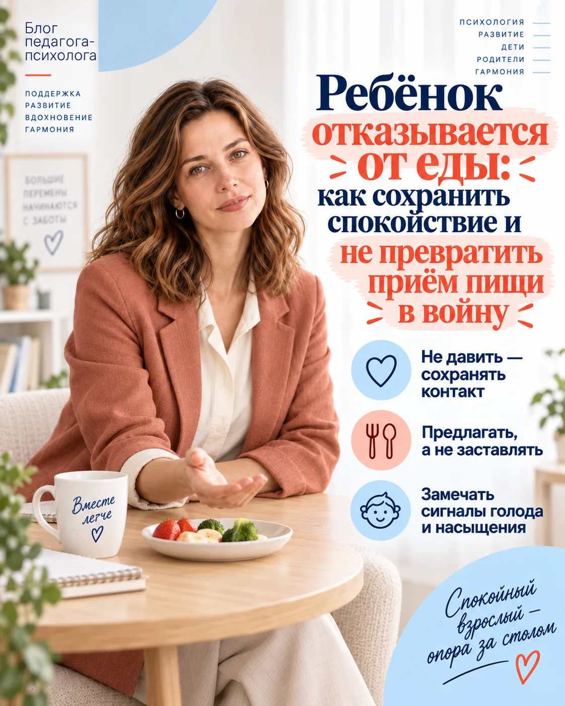 Дорогие родители! Если каждый приём пищи становится для вас настоящим стрессом, то вы н...