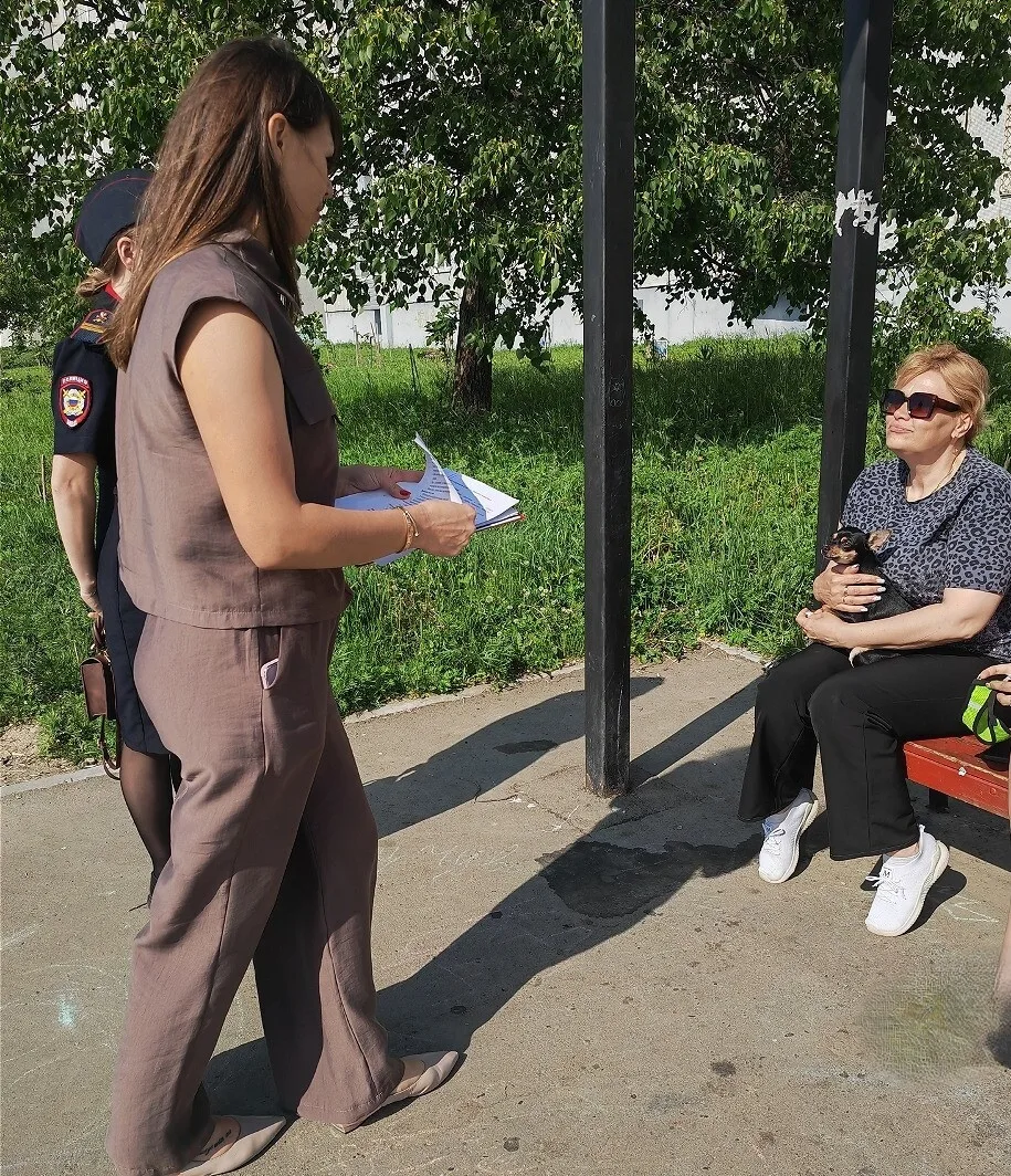 В городе состоялся плановый профилактический рейд по контролю за содержанием домашних животных

17 и